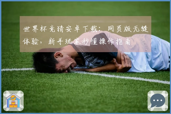 世界杯竞猜安卓下载：网页版无缝体验，新手玩家秒懂操作指南